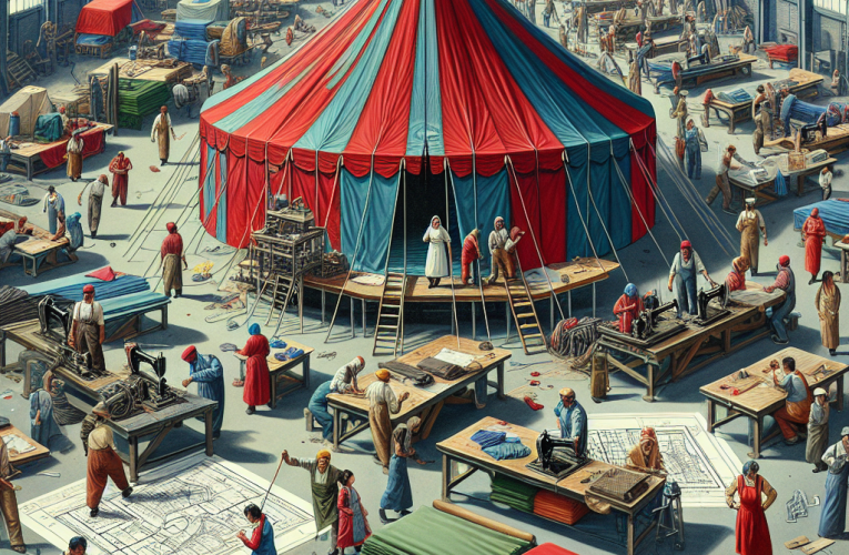 Hale namiotowe produkcji własnej – jak zacząć własny biznes w branży eventowej?