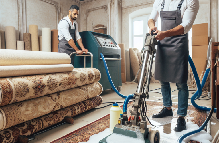Pranie dywanów w Piasecznie: jak skutecznie i bezpiecznie czyścić dywany w domowych warunkach?