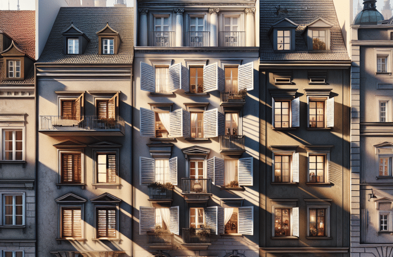 Żaluzje fasadowe Warszawa – jak wybrać i zamontować idealne zasłony okienne do Twojego domu?