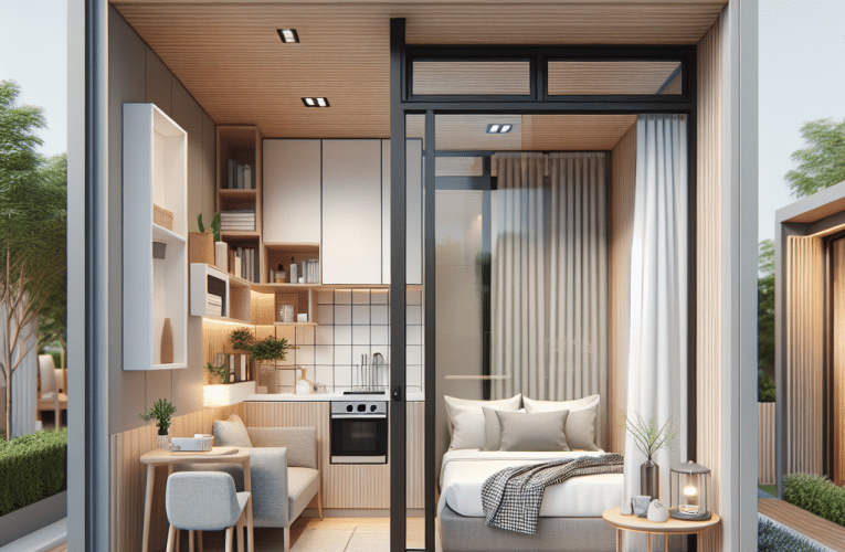 Domy do 35m2: Jak maksymalizować przestrzeń w małym domu?