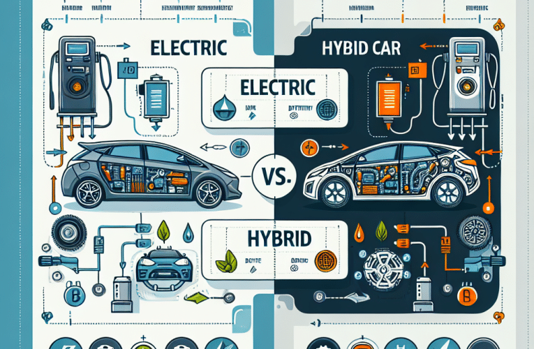 Czym się różni samochód hybrydowy od elektrycznego? Kluczowe różnice i ich wpływ na wybór auta