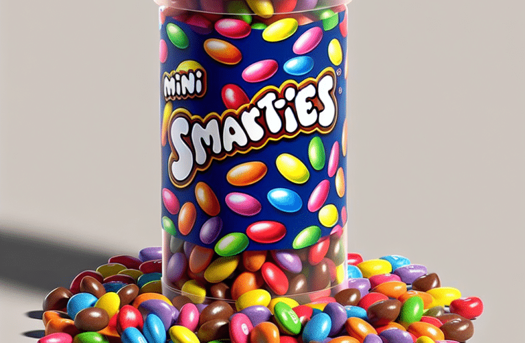 Smarties Mini: Przewodnik po różnorodnych zastosowaniach kolorowych cukierków w kreatywnym pieczeniu