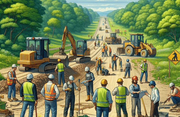 Naprawa drogi gruntowej – krok po kroku jak zabezpieczyć i utrzymać drogę przez cały rok