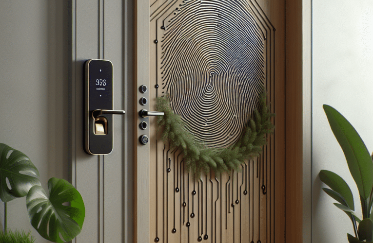 Jak wybrać drzwi z czytnikiem linii papilarnych aby zwiększyć bezpieczeństwo domu?