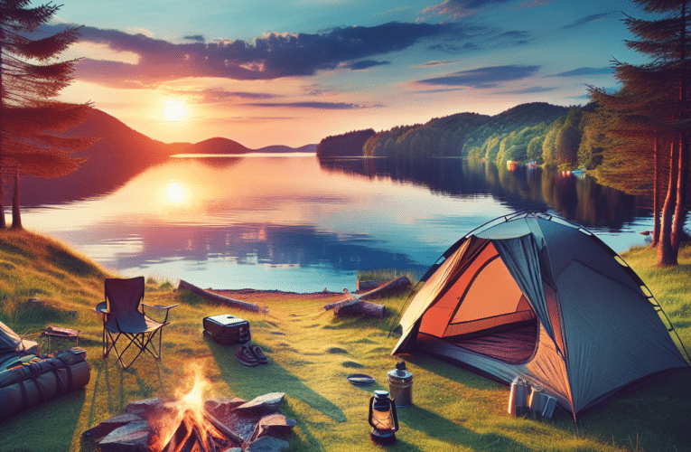 Jak zorganizować fajny camping nad jeziorem aby cieszyć się niezapomnianymi chwilami?