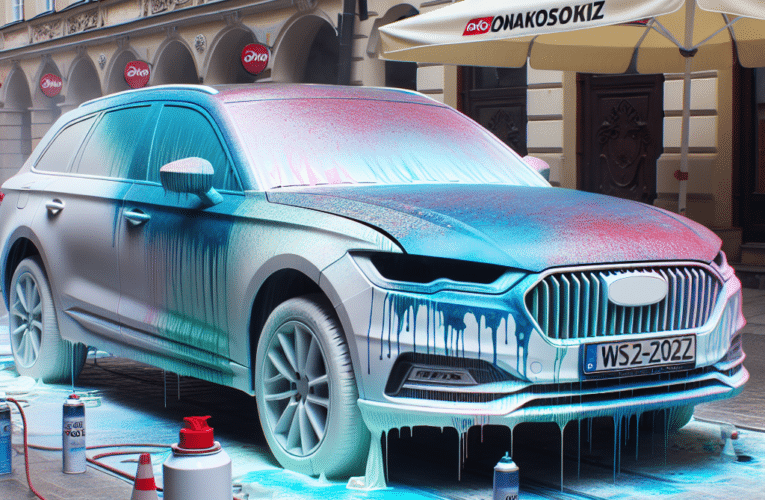 Jak zmienić kolor samochodu za pomocą folii PPF w Warszawie? Praktyczne porady i kroki do realizacji projektu