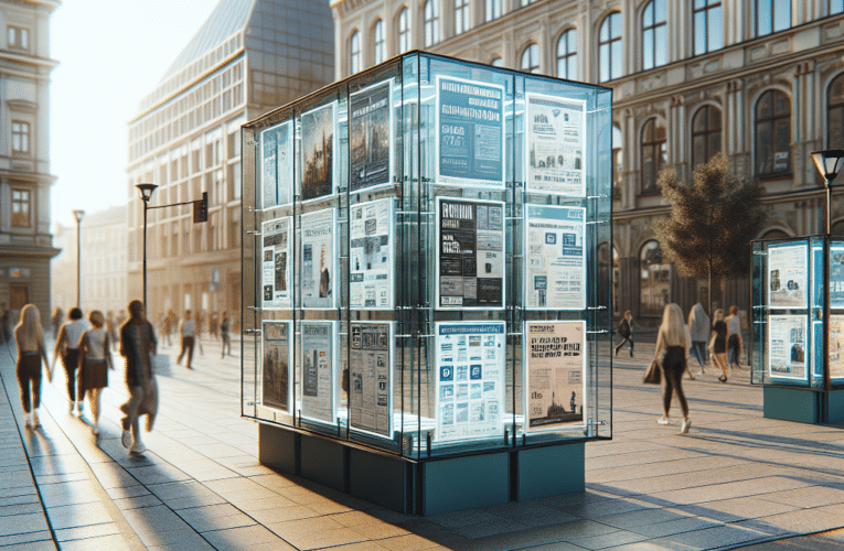 Jakie gabloty w Poznaniu wybrać do ekspozycji i jak je zamontować?