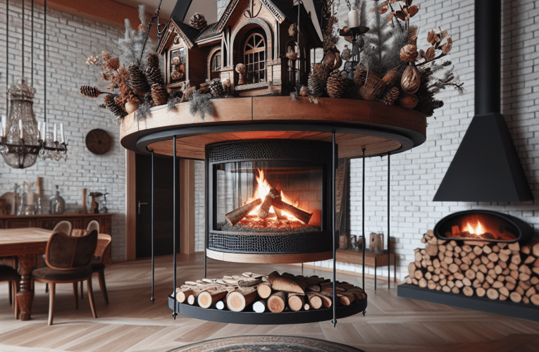 Jak wybrać kominek wiszący na drewno który spełni Twoje oczekiwania i wpasuje się w styl wnętrza?