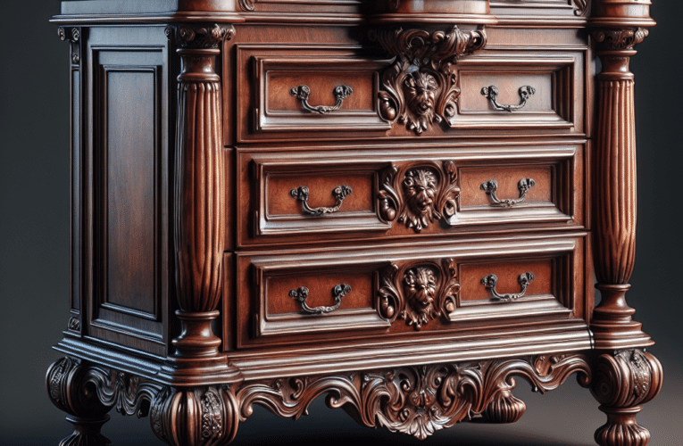 Jak odświeżyć komodę antyk i nadać jej nowy blask? Praktyczne sposoby na renowację mebla z duszą