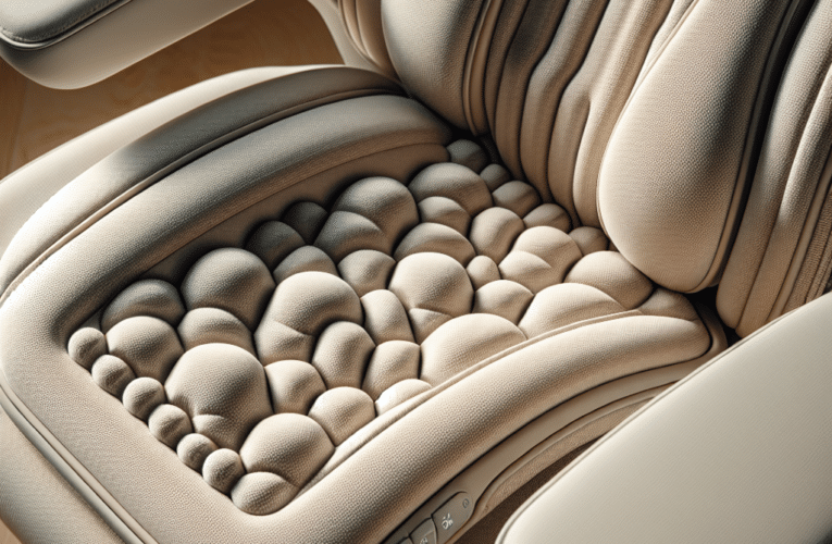 Jak wybrać idealną matę masującą na fotel aby zwiększyć komfort i relaks w pracy zdalnej?