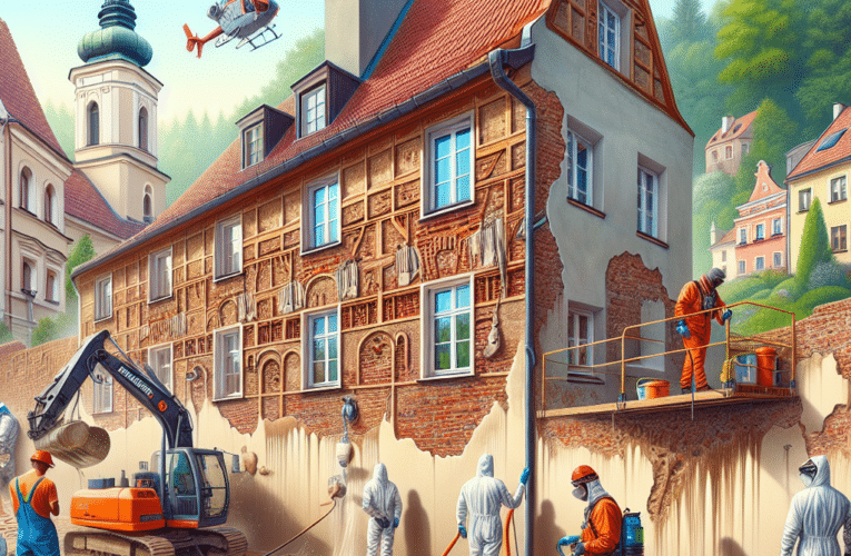 Jak skutecznie osuszyć ściany w Sieradzu? Praktyczne kroki i porady dla każdego właściciela domu