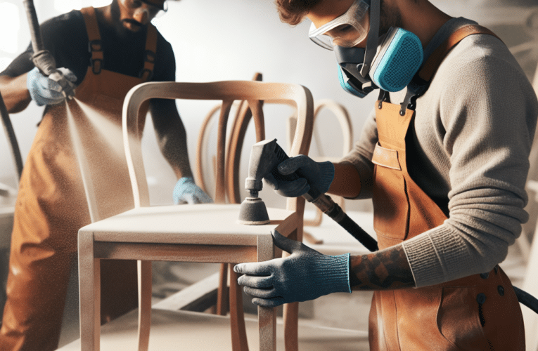 Jak skutecznie piaskować meble – krok po kroku do idealnych efektów?