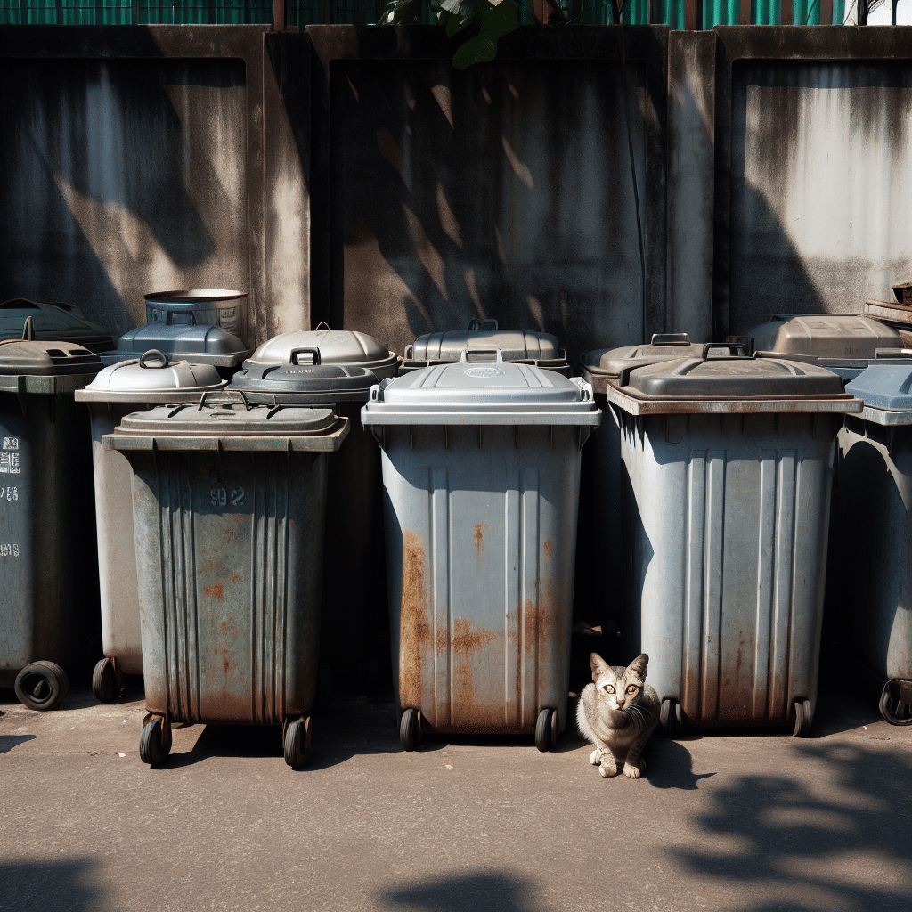 pojemniki metalowe na odpady