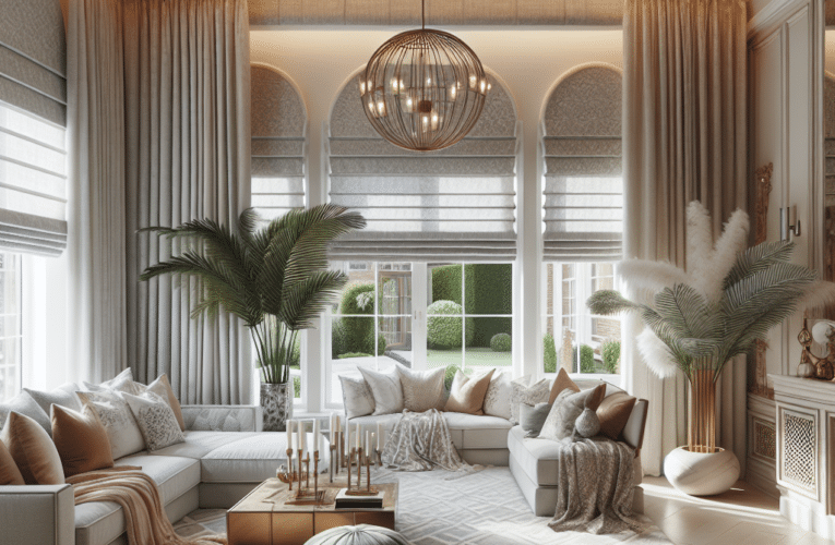 Jakie rolety rzymskie wybrać na Ursynowie aby idealnie dopasować je do swojego wnętrza?