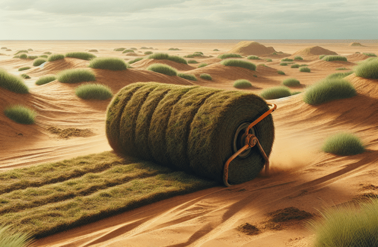 Jak zadbać o trawę z rolki na piasecznym podłożu? Praktyczne porady i wskazówki dla każdego ogrodnika