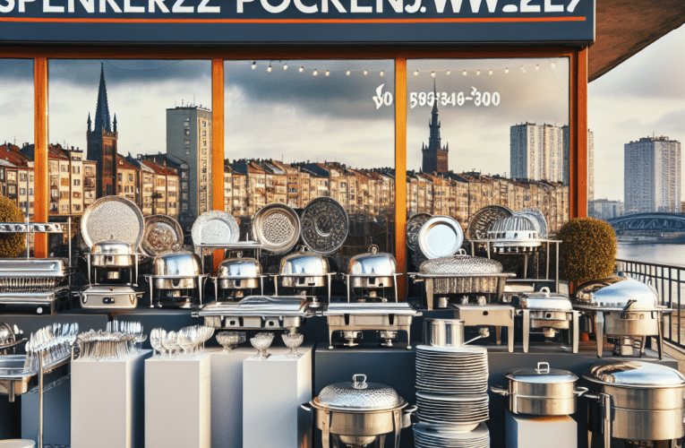 Jak wybrać najlepszą wypożyczalnię sprzętu cateringowego w Szczecinie? Poradnik dla organizatorów imprez