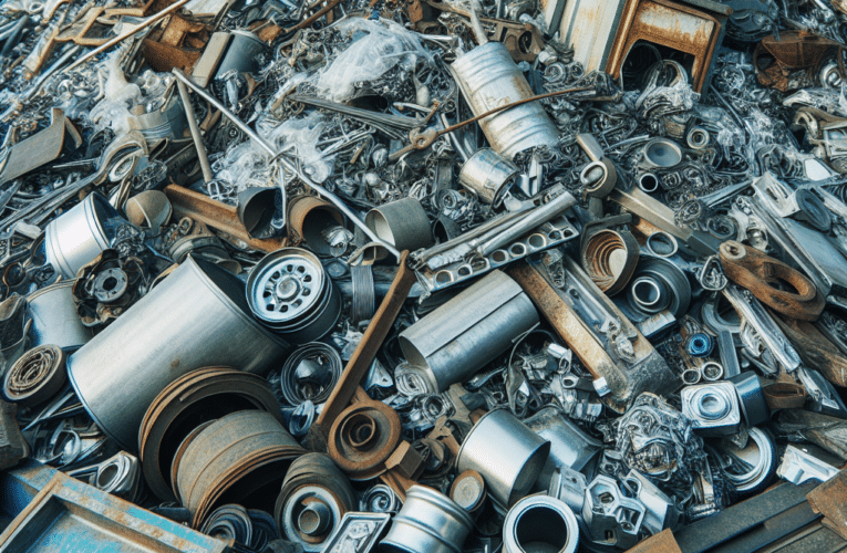 Jak skutecznie zarządzać złomem niewsadowym – praktyczne porady dla firm i indywidualnych użytkowników