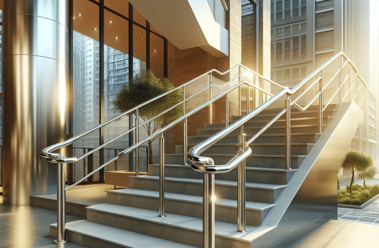 Jak wybrać relingi ze stali nierdzewnej aby były funkcjonalne i estetyczne w Twoim wnętrzu?