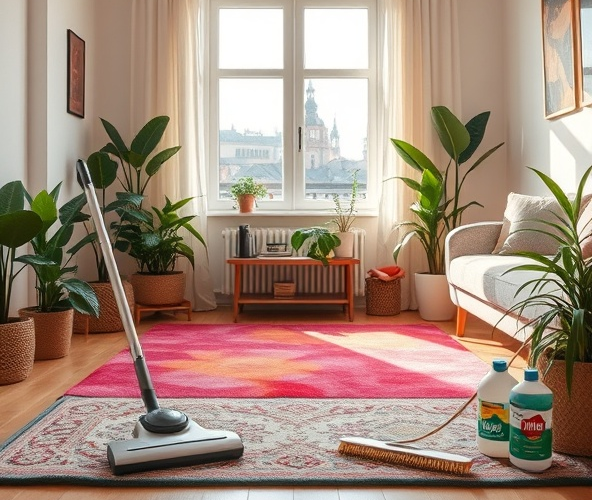 Jak skutecznie wyczyścić dywan w Warszawie? Praktyczne porady i najlepsze metody czyszczenia