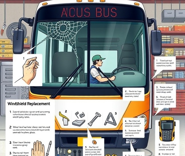 Jak przygotować się do wymiany szyby w busie – praktyczne kroki i porady dla każdego kierowcy