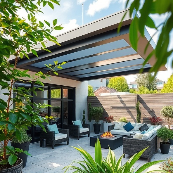 nowoczesne zadaszenia tarasów