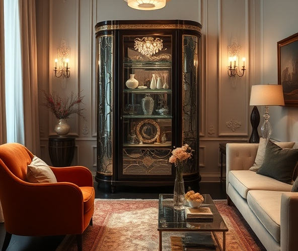 Jak wybrać idealną witrynę art deco która wzbogaci Twoje wnętrze?