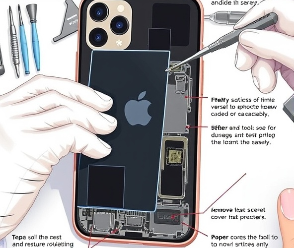 Jak bezpiecznie i skutecznie przeprowadzić wymianę tyłu iPhone 14 unikając najczęstszych problemów i błędów