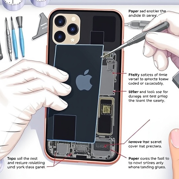 wymiana tyłu iphone 14