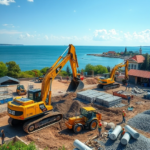 wynajem koparek kołobrzeg