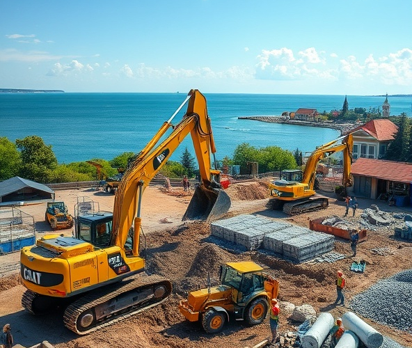 Jak wynajem koparek w Kołobrzegu może uprościć Twoje prace budowlane?