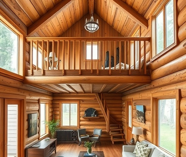 Czy można zbudować funkcjonalną antresolę w domu drewnianym, aby zwiększyć przestrzeń mieszkalną i zachować estetykę