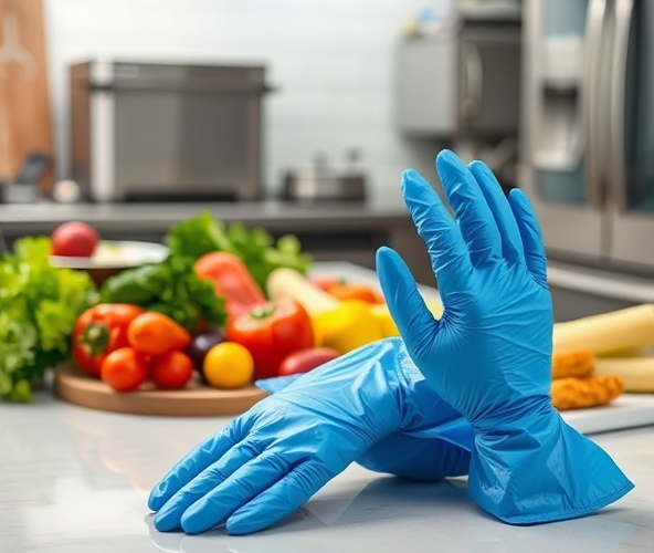 Na co zwrócić uwagę przy wyborze rękawiczek winylowych do pracy w gastronomii