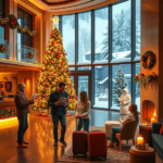 boże narodzenie w hotelu