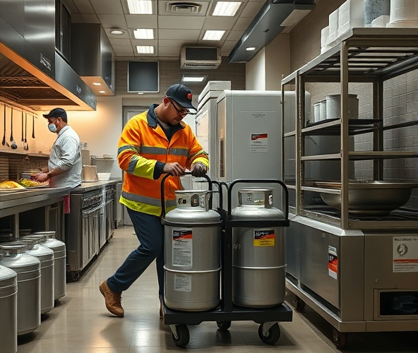 Jak tanio i bezpiecznie wymienić butle LPG dla gastronomii bez przerw?