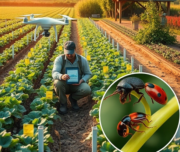 Jak monitorować szkodniki w integrowanej produkcji roślin efektywnie?