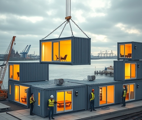 Gdzie znaleźć kontenery biurowe w Szczecinie z montażem i ogrzewaniem?