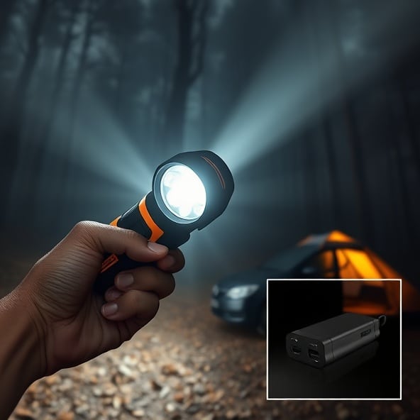 latarka szperacz akumulatorowa