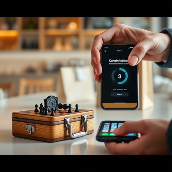 mini szachy magnetyczne