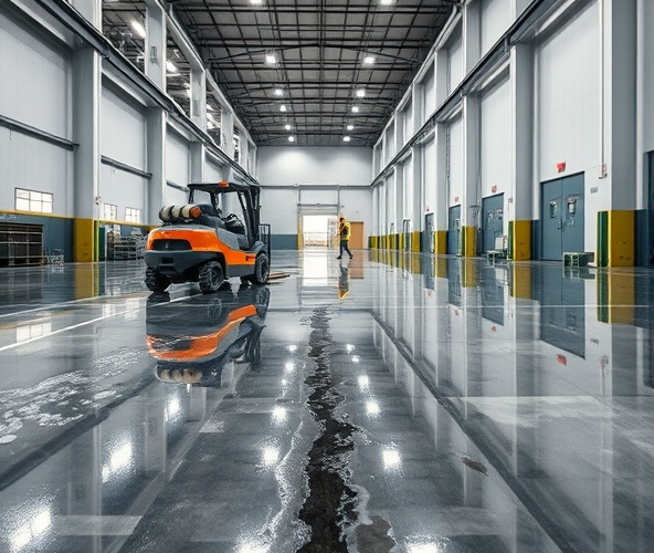 Czy posadzki przemysłowe epoksydowe skracają przestoje po myciu?