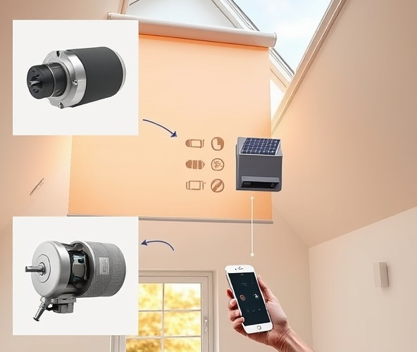 Jak dobrać napęd do rolet elektrycznych w oknach dachowych?