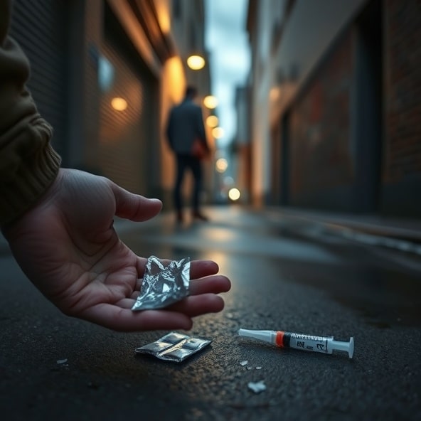 zachowanie narkomana