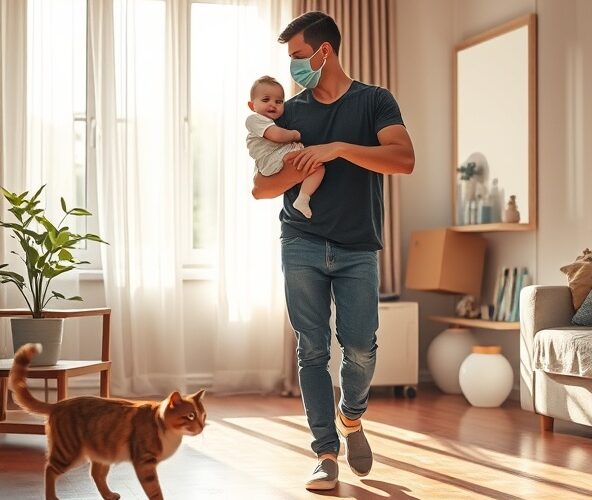 Kiedy po dezynsekcji Ochota można bezpiecznie wpuścić niemowlę i kota?