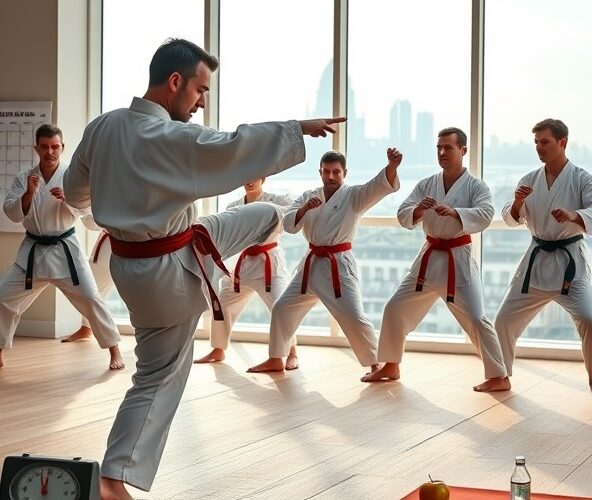 Jak często trenować karate kyokushin w Warszawie, by schudnąć 5 kg?