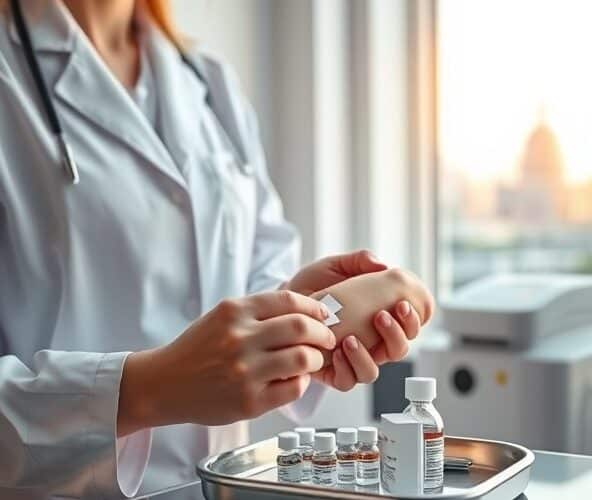 Czy przed laseroterapią w Warszawie wykonuje się próbę skórną?