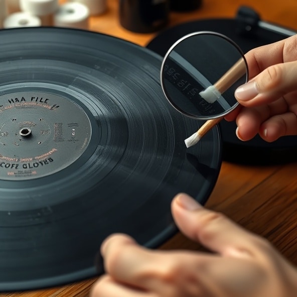 naprawa płyt winylowych