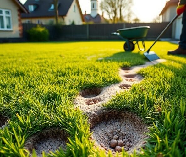 Czy piaskowanie trawników w Błoniu po aeracji lepiej rozluźni glinę?