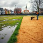 piaskowanie trawników błonie