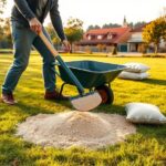 piaskowanie trawników błonie