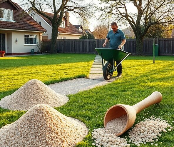 Kiedy, jakim piaskiem i w jakiej dawce piaskować trawnik w Błoniu?