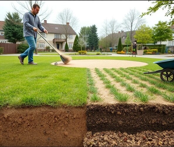 Czy piaskowanie trawników w Błoniu poprawi zdrowie darni?